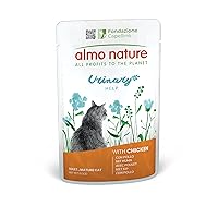 Almo Nature Functional Urinary Help - Cibo Umido per Gatti Adulti al Pollo