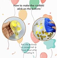 Vista 3 de Kit de arco de guirnalda de globos negros y dorados, globos de confeti dorado para graduación, cumpleaños, jubilación, aniversario, boda, decoración