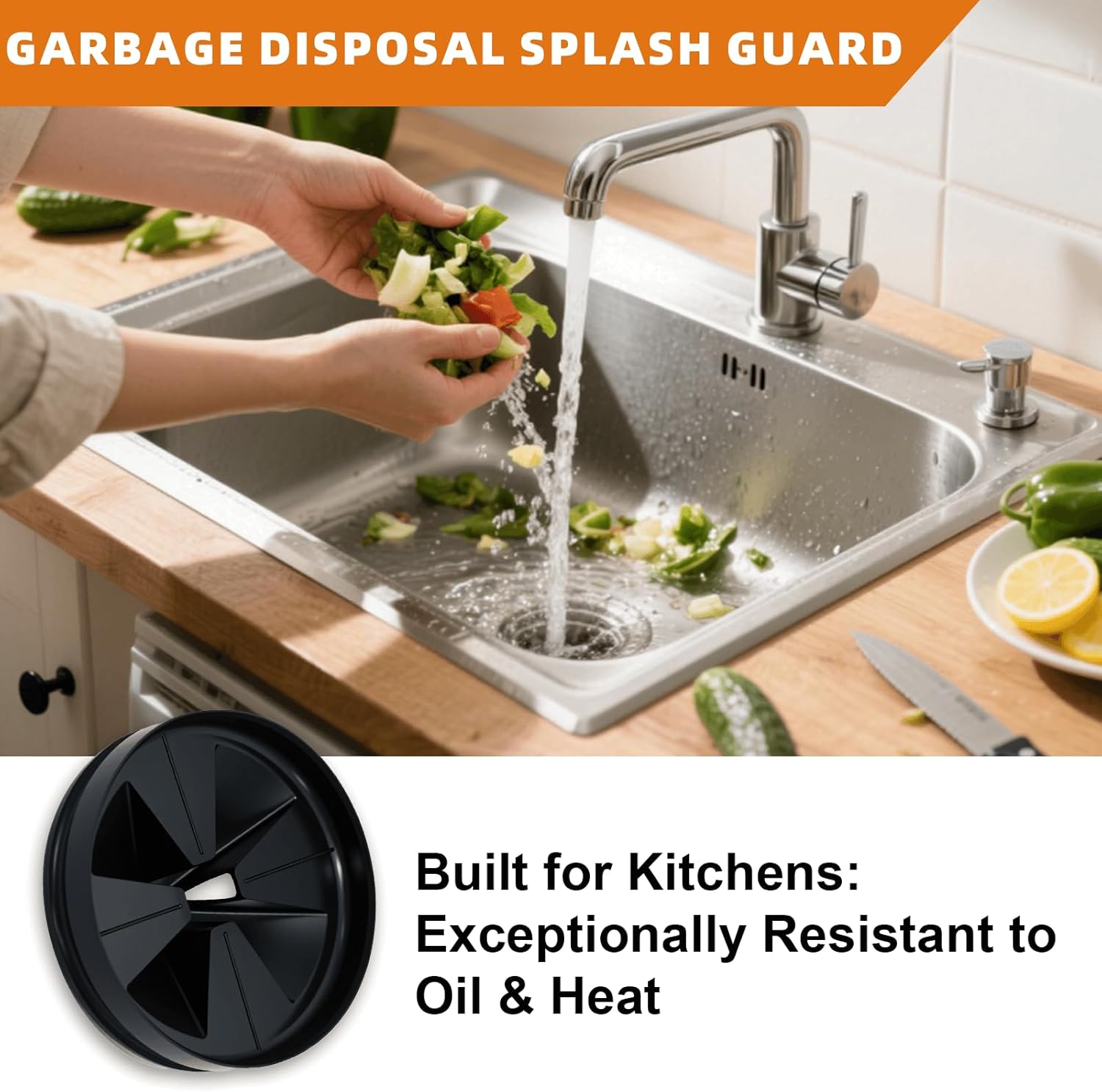 Garba Disposal Splash Guard 3 3/ for Evolut Series,
