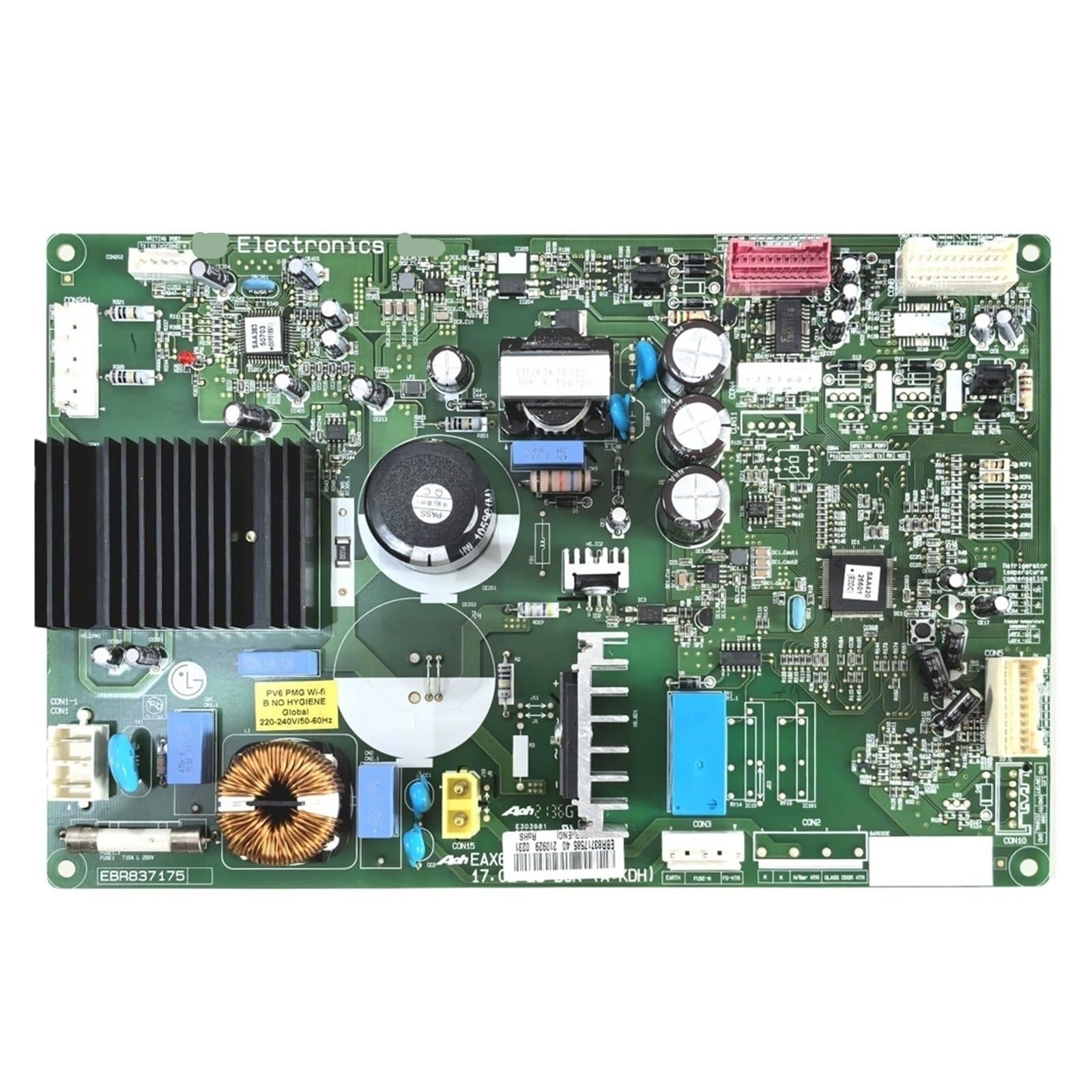 Refrigerator Motherboard PCB Control Board ，Compatible For LG， EBR83717585