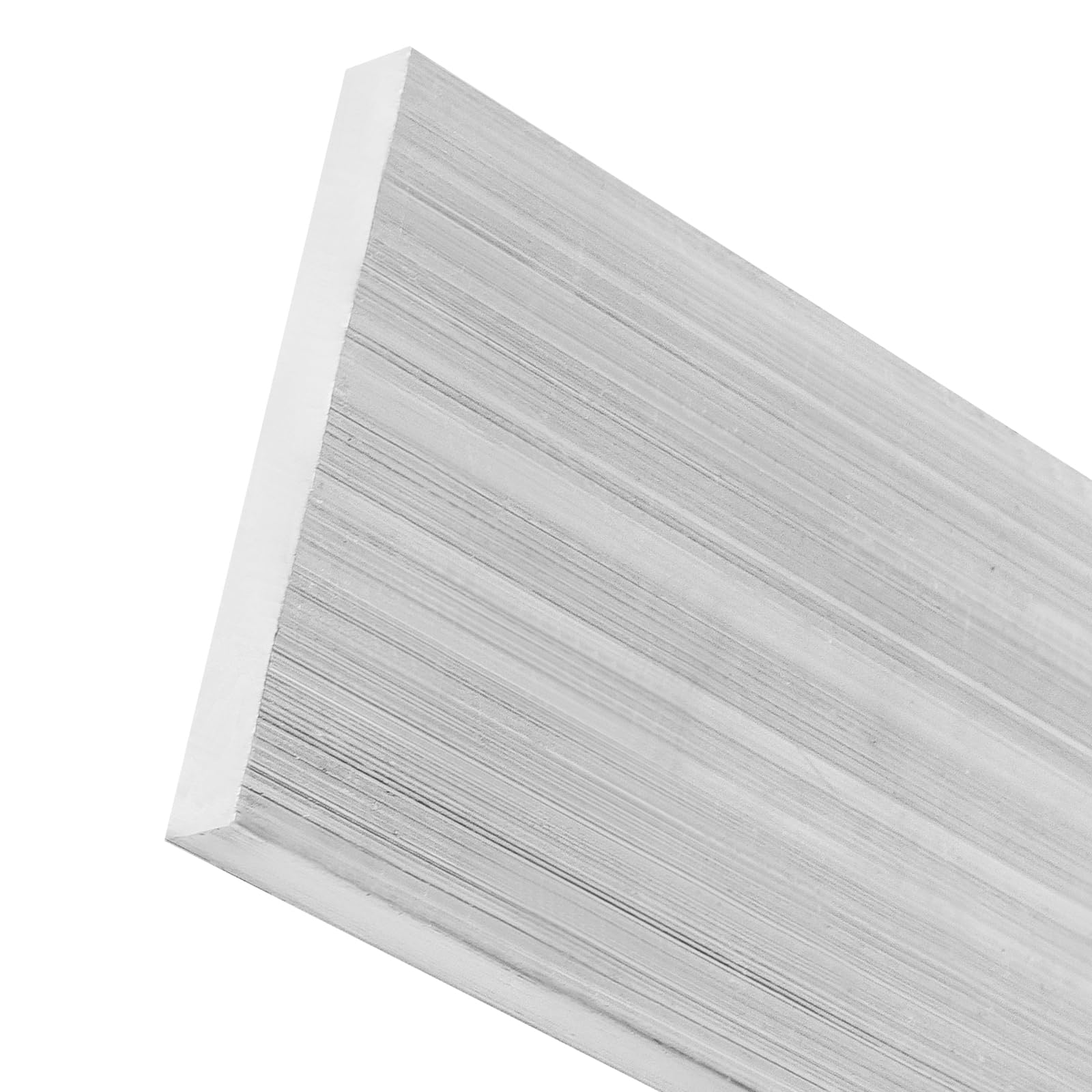 MUKCHAP 10 Pieces 1/4 X 2 X 12 Inch Aluminum Flat Bar, 6 X 50 X 305mm 6061 Aluminum Flat Plate, Metal Strip Aluminum Bar Stock For Crafting, Industry