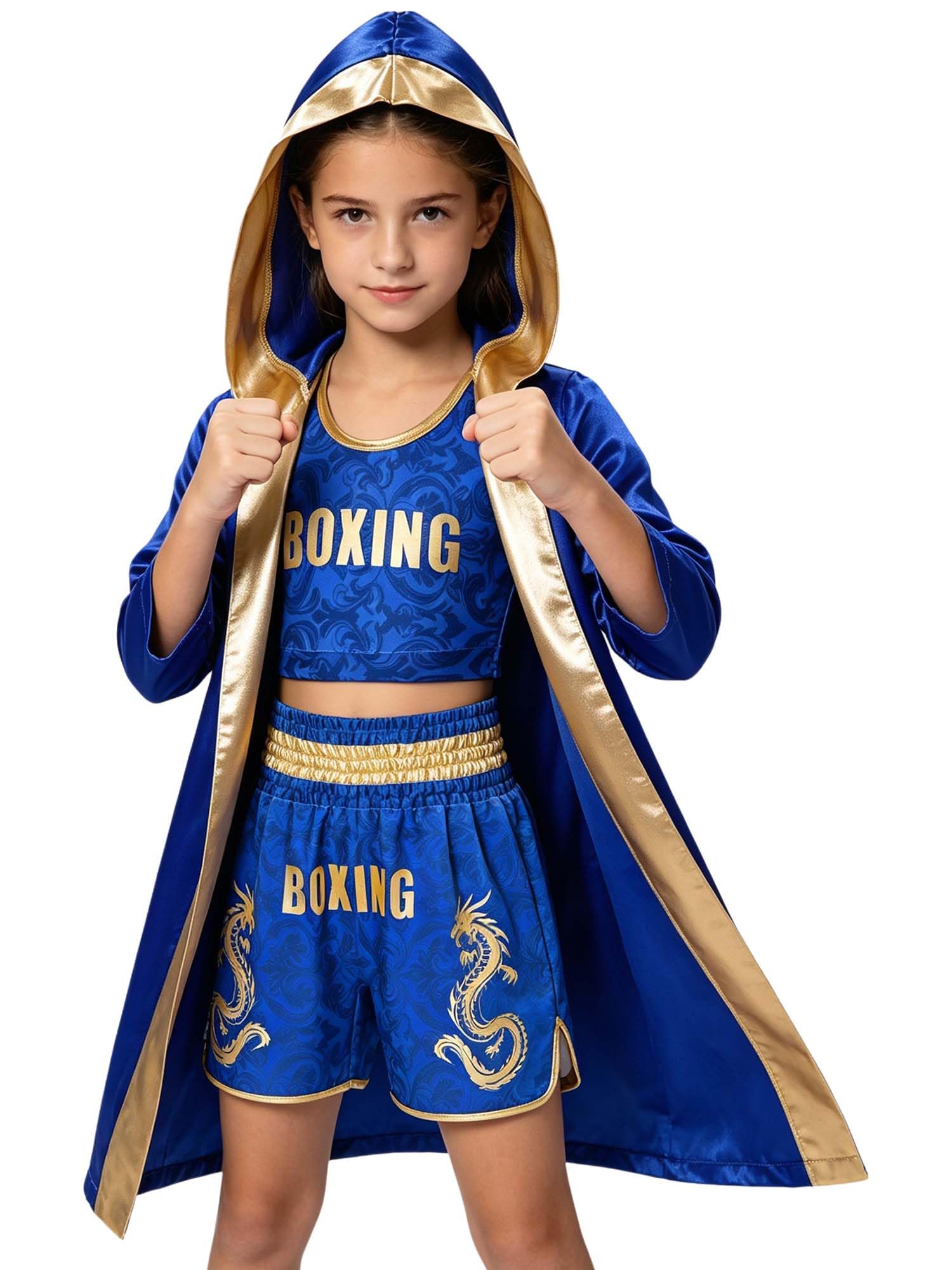 Bambini Abbigliamento Boxe Bambino Set Pantaloncini L'Allenamento