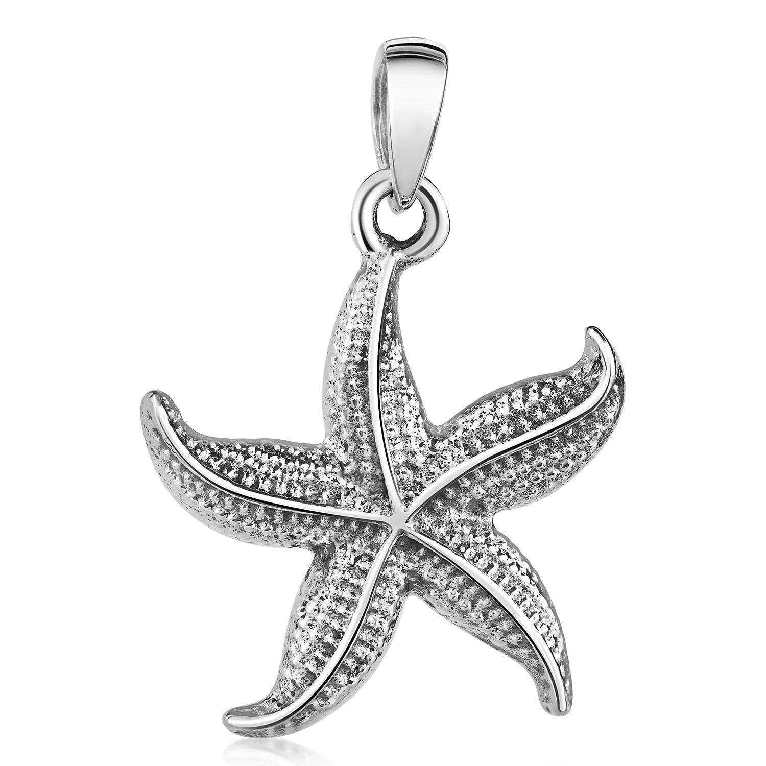 Anhänger Seestern 925 Sterling Silber Damen Kettenanhänger maritim KA-507