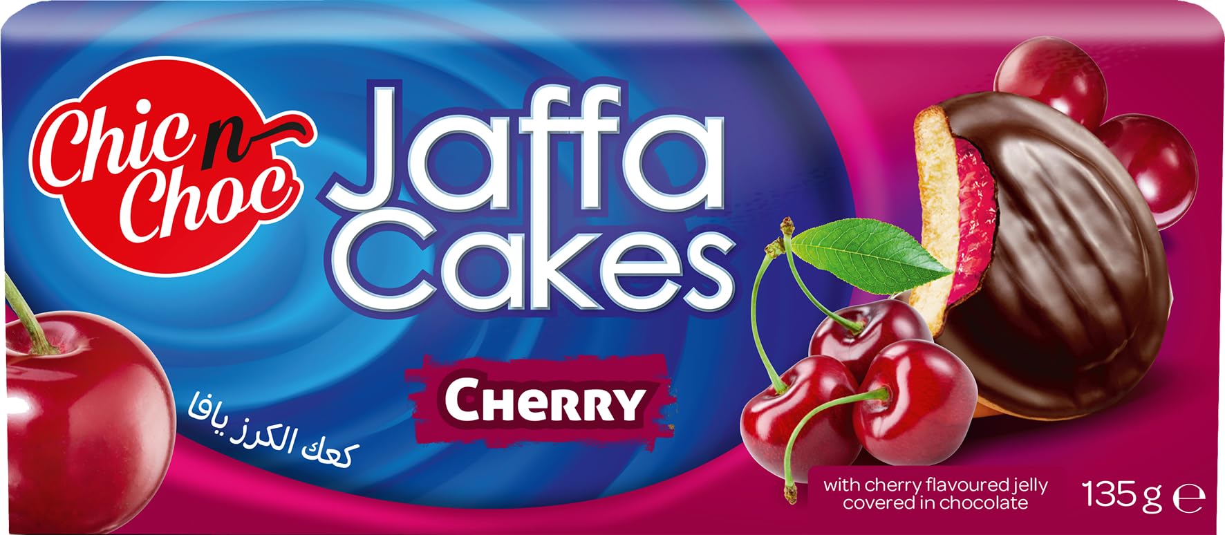 Chic n Choc Jaffa Cakes with Cherry Jelly 135 g