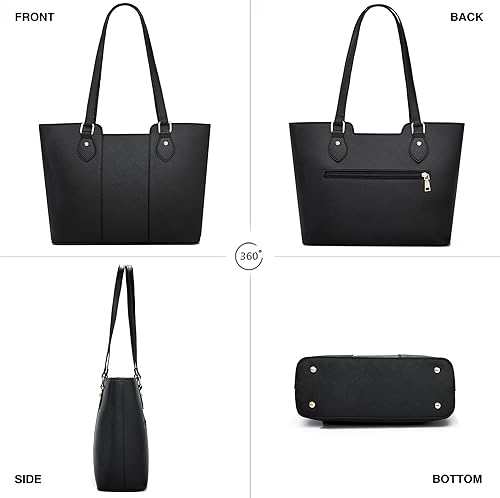 Miniatura 4 de CHICAROUSAL Bolso tote para mujer, bolsos grandes y carteras para mujer, de cuero PU, bolsos de hombro para mujer