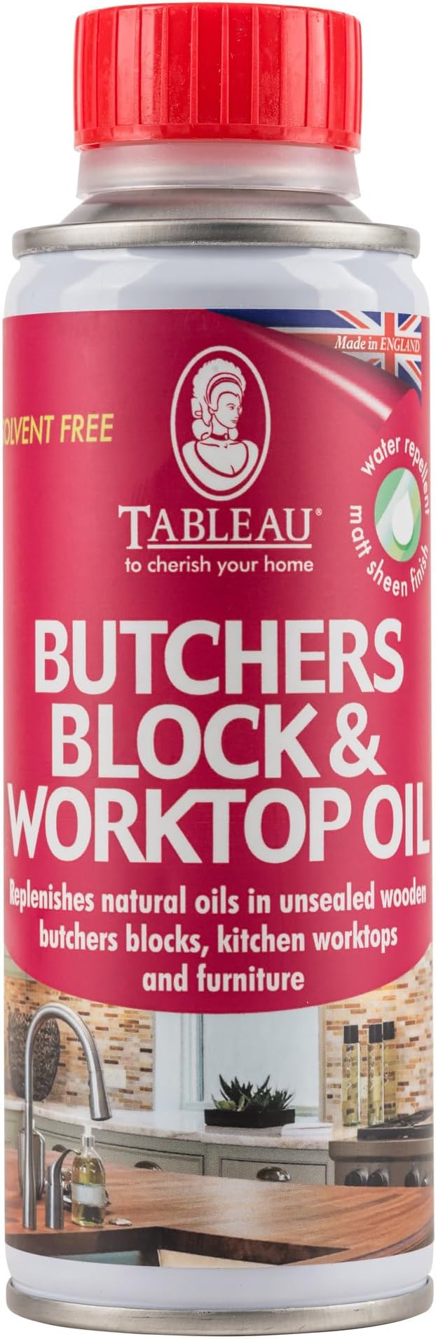 Butchers Block And Worktop Oil 200ml. Protect and Restore Wood Cutting Boards, Butcher Blocks And Countertops. Solvent Free Worktop Oil. Enhance And Protect Kitchen Worktops Matt Finish