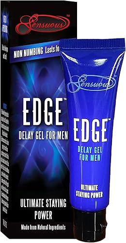 Gel de retardo Edge, máxima resistencia, gel natural de retardo para hombres, prolongación y desensibilización para el retardo en hombres (30
