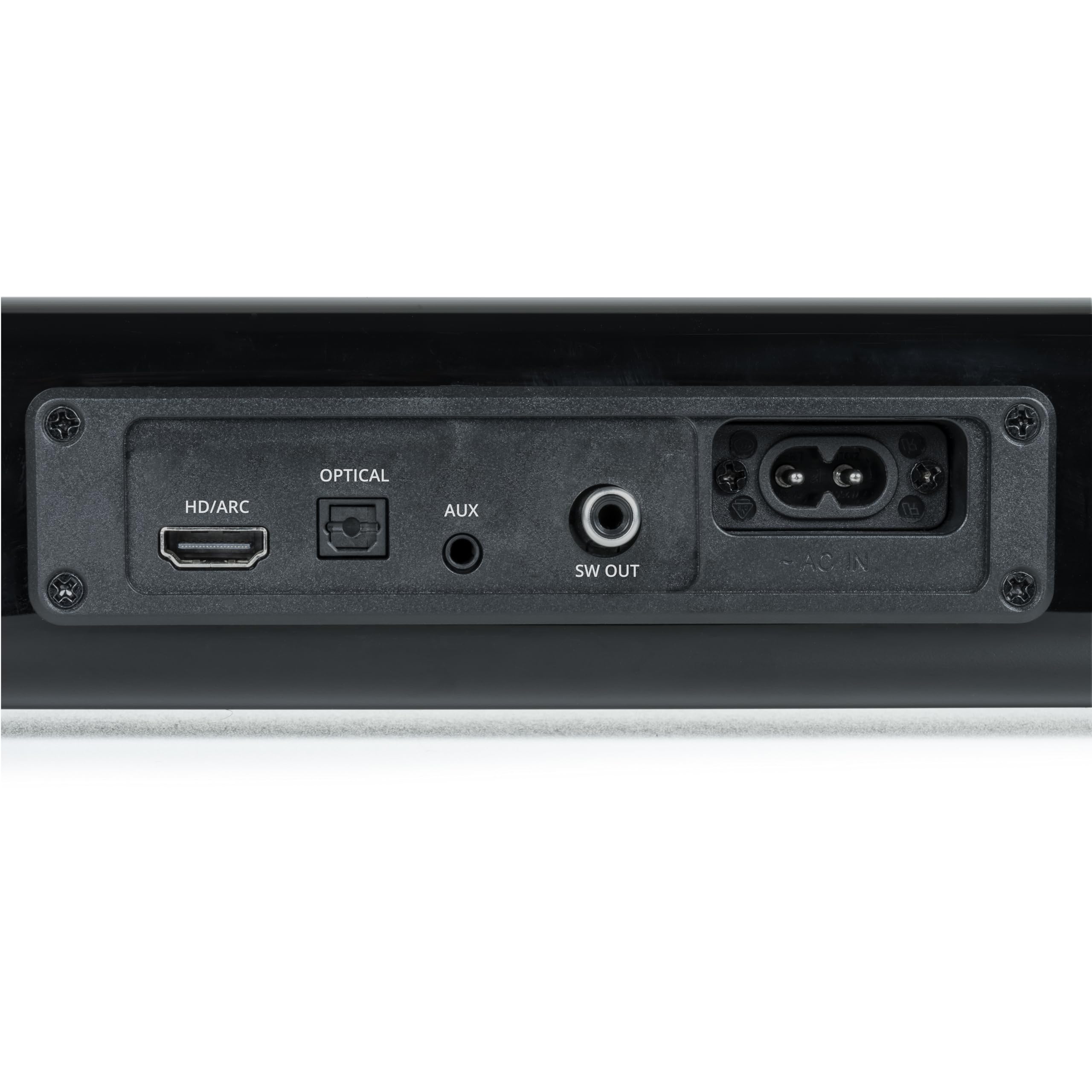 Metronic 477592 - Barra de Sonido Bluetooth v5.3 con subwoofer con Cable, para PC o TV, 180W, Estereo 2.1, Tomas Audio TV, USB, AUX, óptica, Montaje Mural, Mando a Distancia