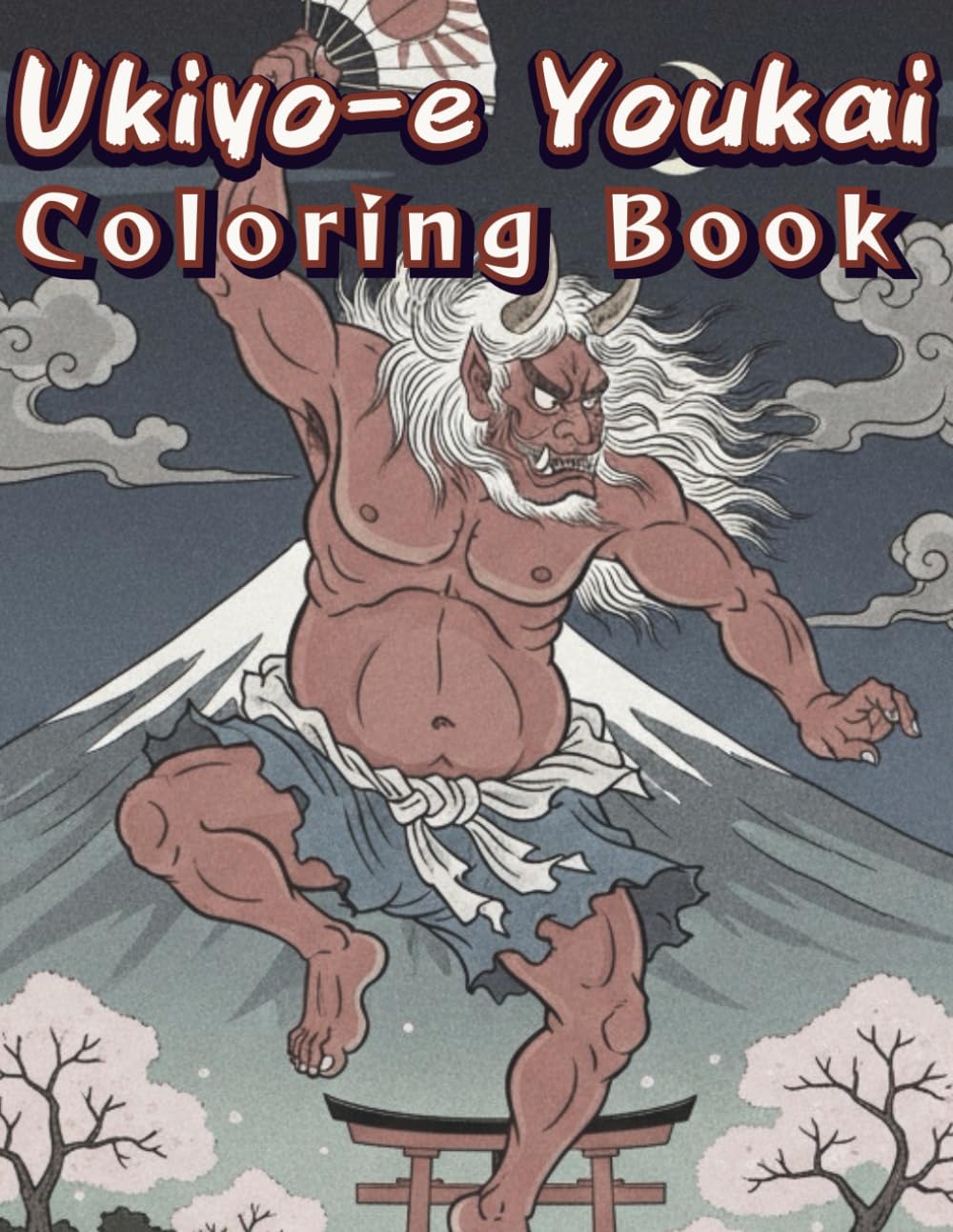 Ukiyo-e Youkai Coloring Book: Inspired by Japanese art