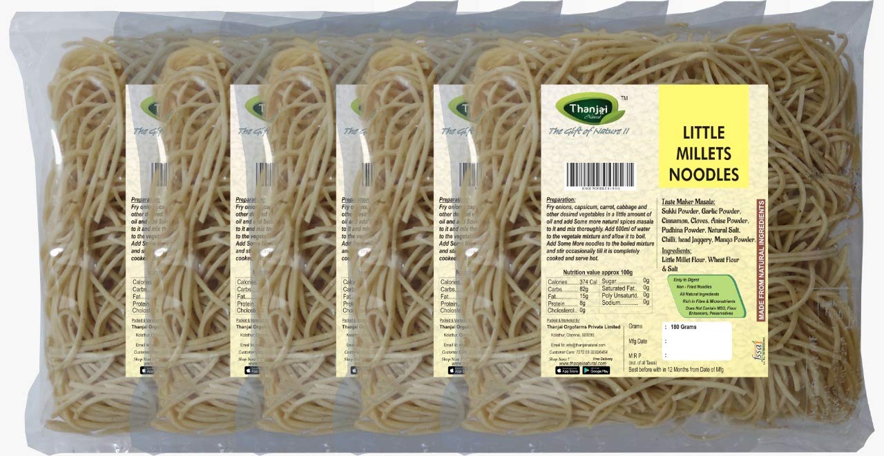 See full amazon price history chart for Thanjai Natural Little Millet Noodles 180 Grams X 5 (900 Grams) of Homemade Natural Millet Noodles(No Preservatives, No Chemicals, No Artificial Extract) Thanjai Natural Little Millet Noodles 180 Grams X 5 (900 Grams) of Homemade Natural Millet Noodles(No Preservatives, No Chemicals, No Artificial Extract) (B08T7QGJH4) Amazon Price History, Amazon Price Tracker