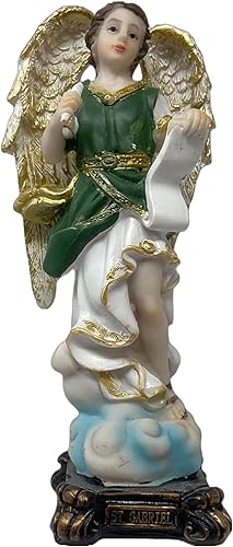 Miniatura 8 de Cannan Set De 7 Arcángeles 9" Resina Multicolor Figuras Religiosas Siete Arcángeles Set