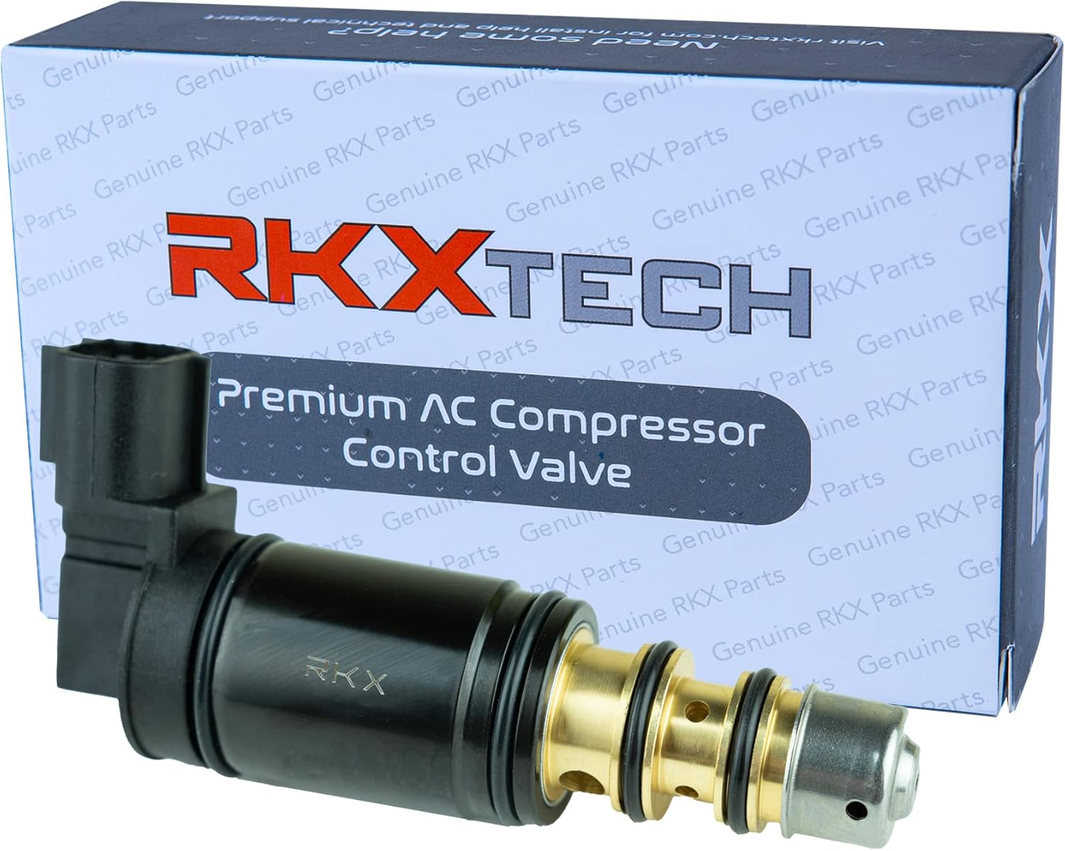 RKX AC Compressor Control Solenoid Valve Compatible with Select Ford Lincoln SBH17C 2.7L, 2.3L, 2.5L 3.5L, compressors