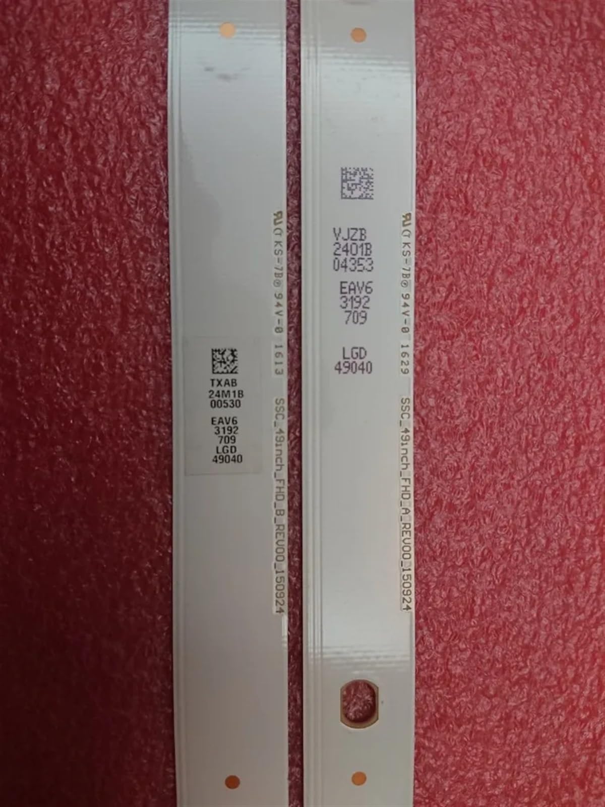 Striscia di retroilluminazione a LED Compatibile for TV 49LH5100 49LH570V 49LH5700 49LH510V 49LJ510M 49LH570A 49UM6950 49LH51_FHD_A/B SSC_49inch_FHD_A B(5 Kit for 5 TV)