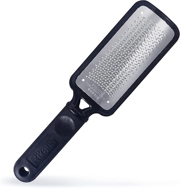 Colossal Foot Rasp File and Callus Remover. Best Foot Care Pedicure Metal Surface Tool to Remove Hard Skin. Can Be Used on Both Wet and Dry Feet, Surgical Grade Stainless Steel File.