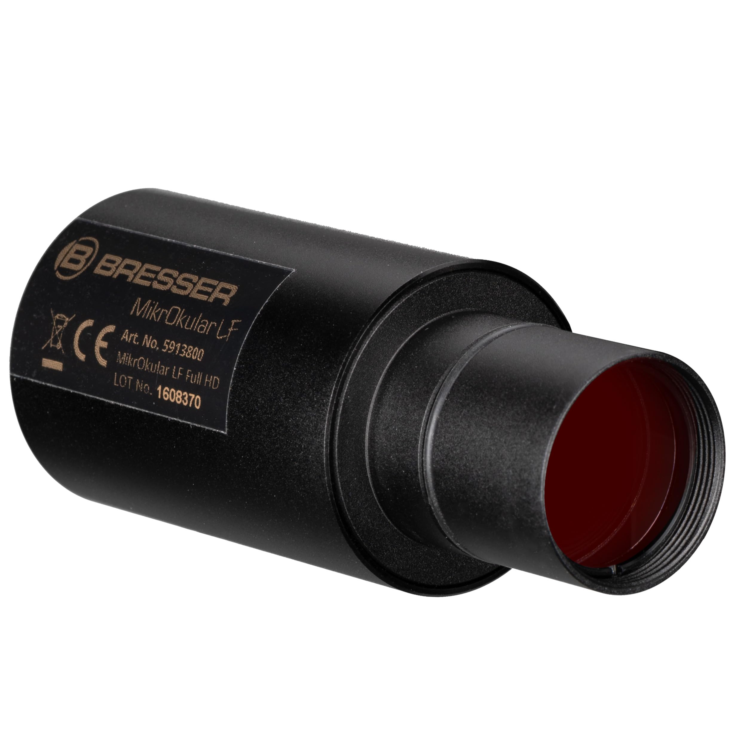 Bresser Full-HD-Mikroskopkamera mit Reduzieroptik, USB-C, 1920x1080, inkl. Adapterringe und Windows-Software mit Messfunktion