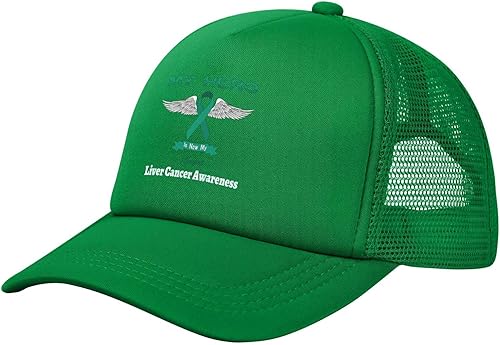 Gorra de béisbol de malla para papá, gorra de camionero ajustable, unisex, color negro