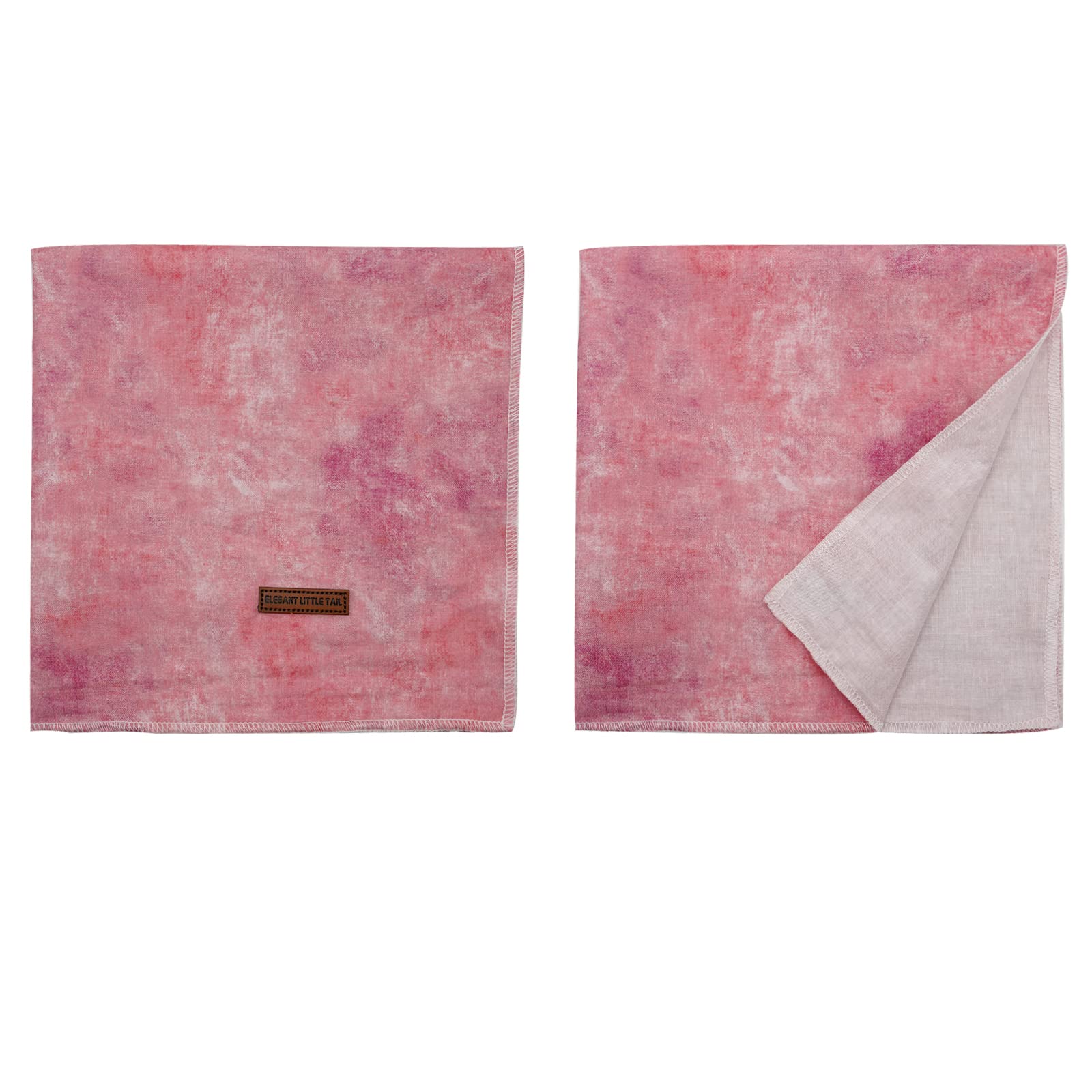 Elegant Little Tail Hunde-Bandana – 1 Stück, Waschbar, Bunt, Verstellbar, Für Mittelgroße/große Hunde