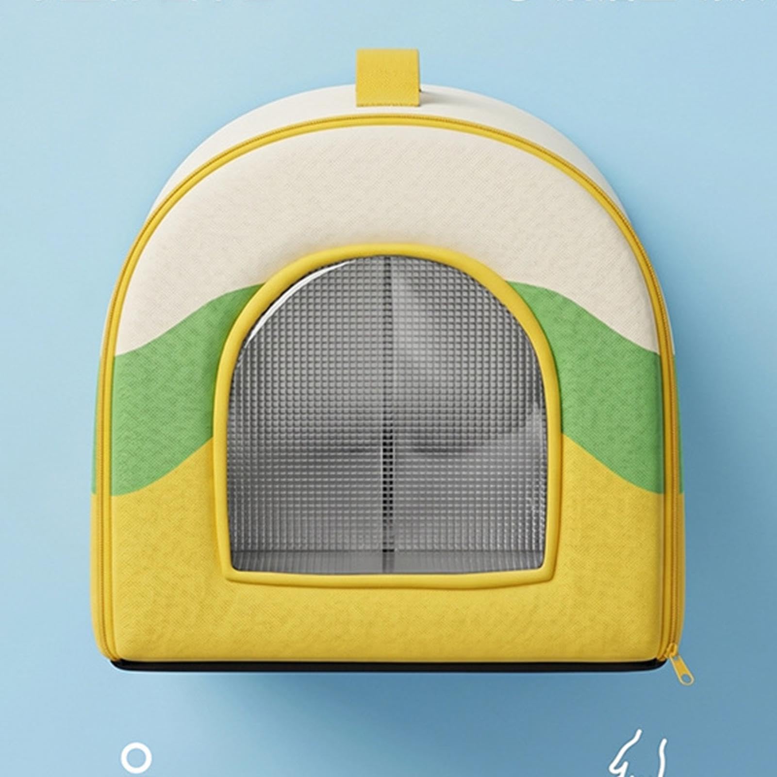 Casa Perro Refrescante Exterior Cueva para Gatos con de Hielo | Cueva Mascota Fría para Dueños Entrenadores Piso Hogar Oficina Dormitorio Sala Estudio Balcón Jardín