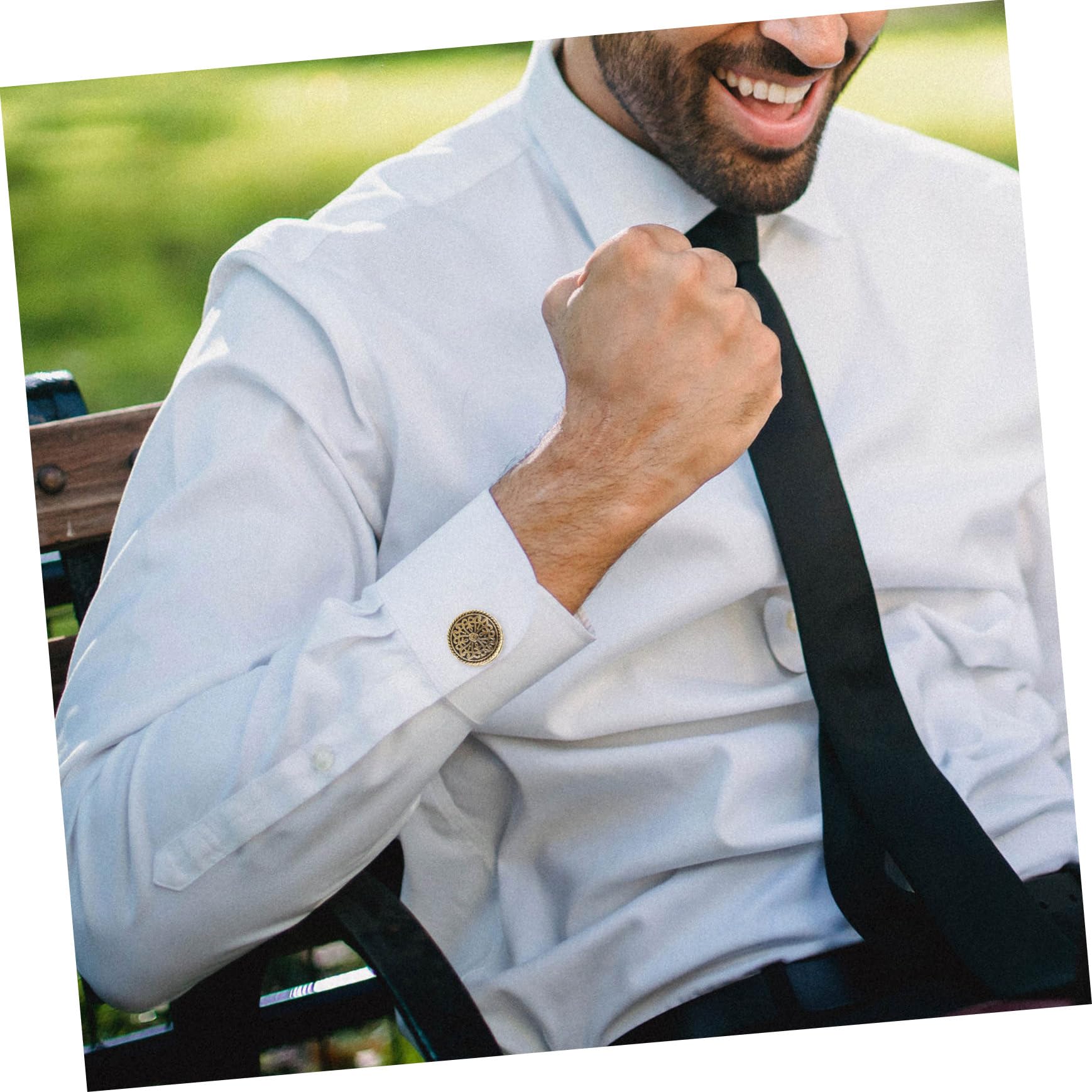 Gemelos Con Motivo Recortado De Los Hombres Gemelos Para Hombres Gemelos De Hombre Gemelos Antiguos Gemelos De Novio Camisas Gemelos Aleación