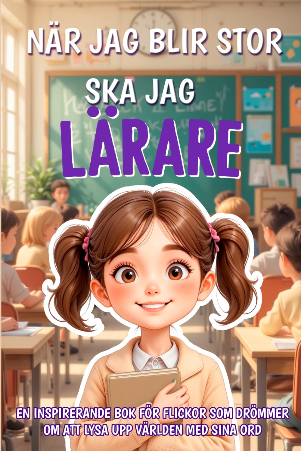 När jag blir stor ska jag bli lärare: En inspirerande bok för flickor som drömmer om att lysa upp världen med sina ord
