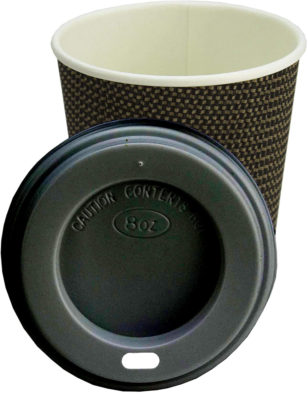 Signature Ripple Hot Cups 12 oz Disposable Coffee Cups for Takeaway