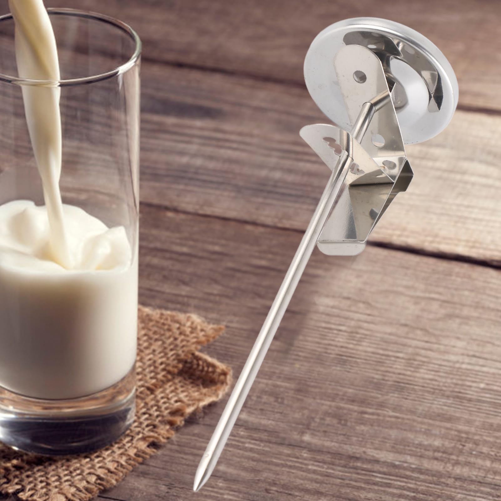 Thermomètre Lait Café - Sonde Inox 175mm - Barista Professionnel