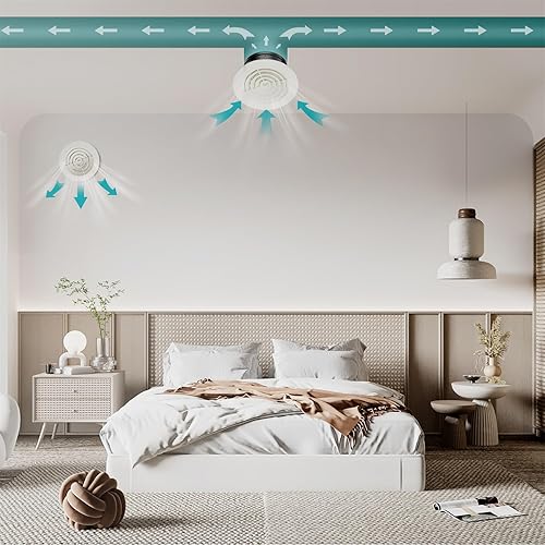 Miniatura 8 de HG Power Rejilla de ventilación redonda de 6 pulgadas ABS cubierta de rejilla blanca ajustable para ventilación de baño, oficina, cocina, tamaño de