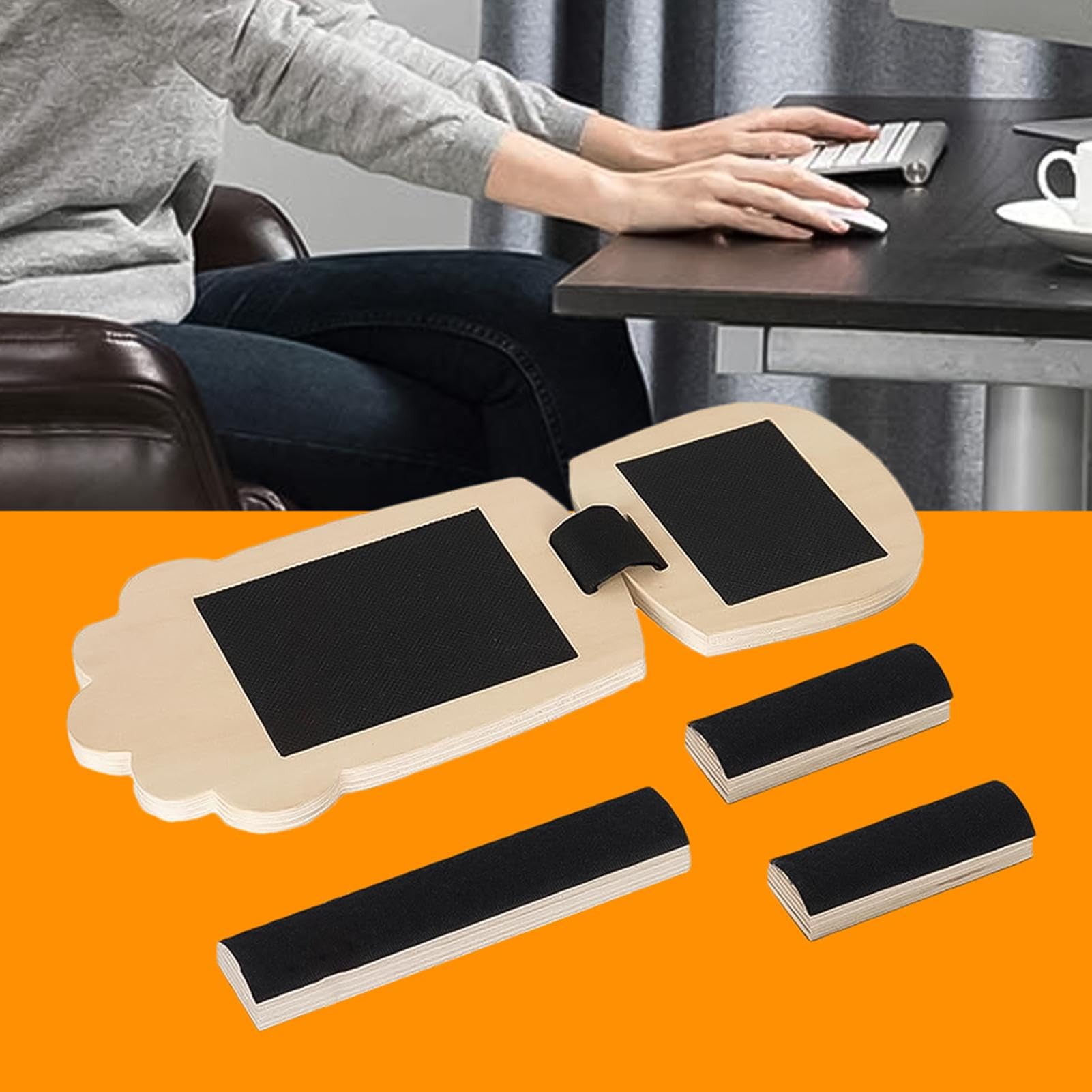 Einbeiniges Balance Board Aus Holz - Fußtrainer Für Knöchelstärkung & Rehabilitation