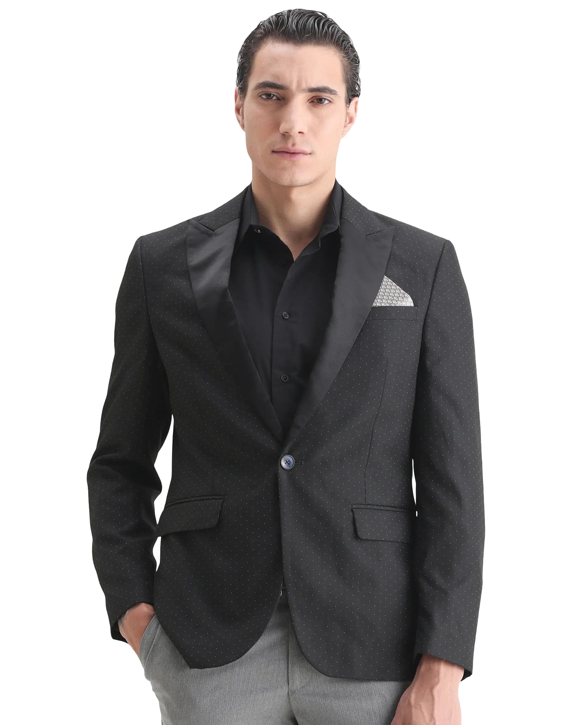 Tailored Plain Blazer