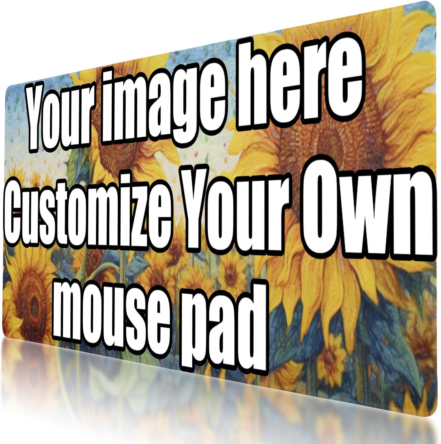 Customized Large Gaming Mouse Pad - 35.5x15.8 in - Personalized Mouse Pad with Your Own Design for Boyfriend, Girlfriend, Dad, Mom, Child MP-877480437
