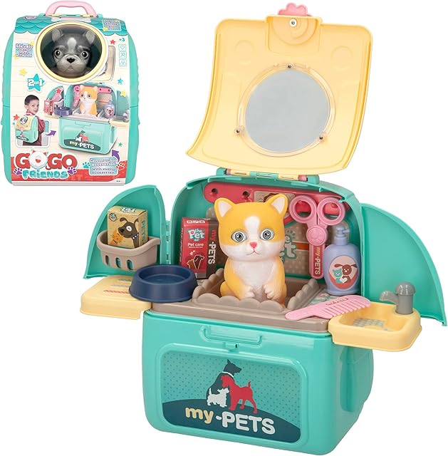 ColorBaby 49411 - Go go friends-set plecak dla zwierząt domowych 2/s