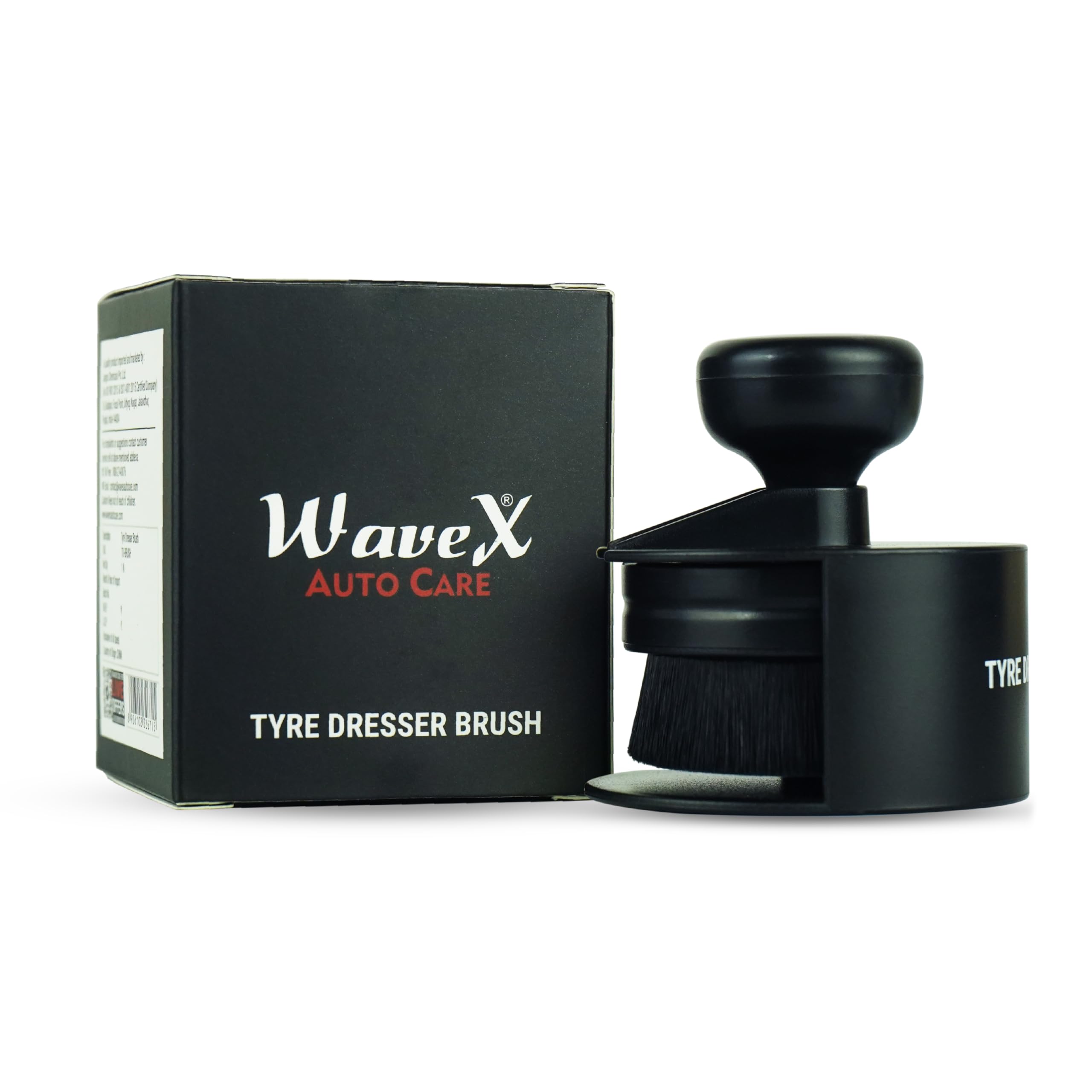 Wavex Tyre Dresser Brush – Premium Applicator for Tyre Shining & Dressing | Ergonomic Handle for Easy Grip | Durable Bristles for Even Application | Car & Bike Detailing Accessory-image-12