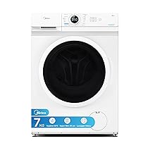 Midea MF100W70, E Lavatrice Carica Frontale 7 Kg,40 cm Deep Slim Design,1200 giri,Programma Rapido,Opzioni temperature multiple,15 Programmi,bianco