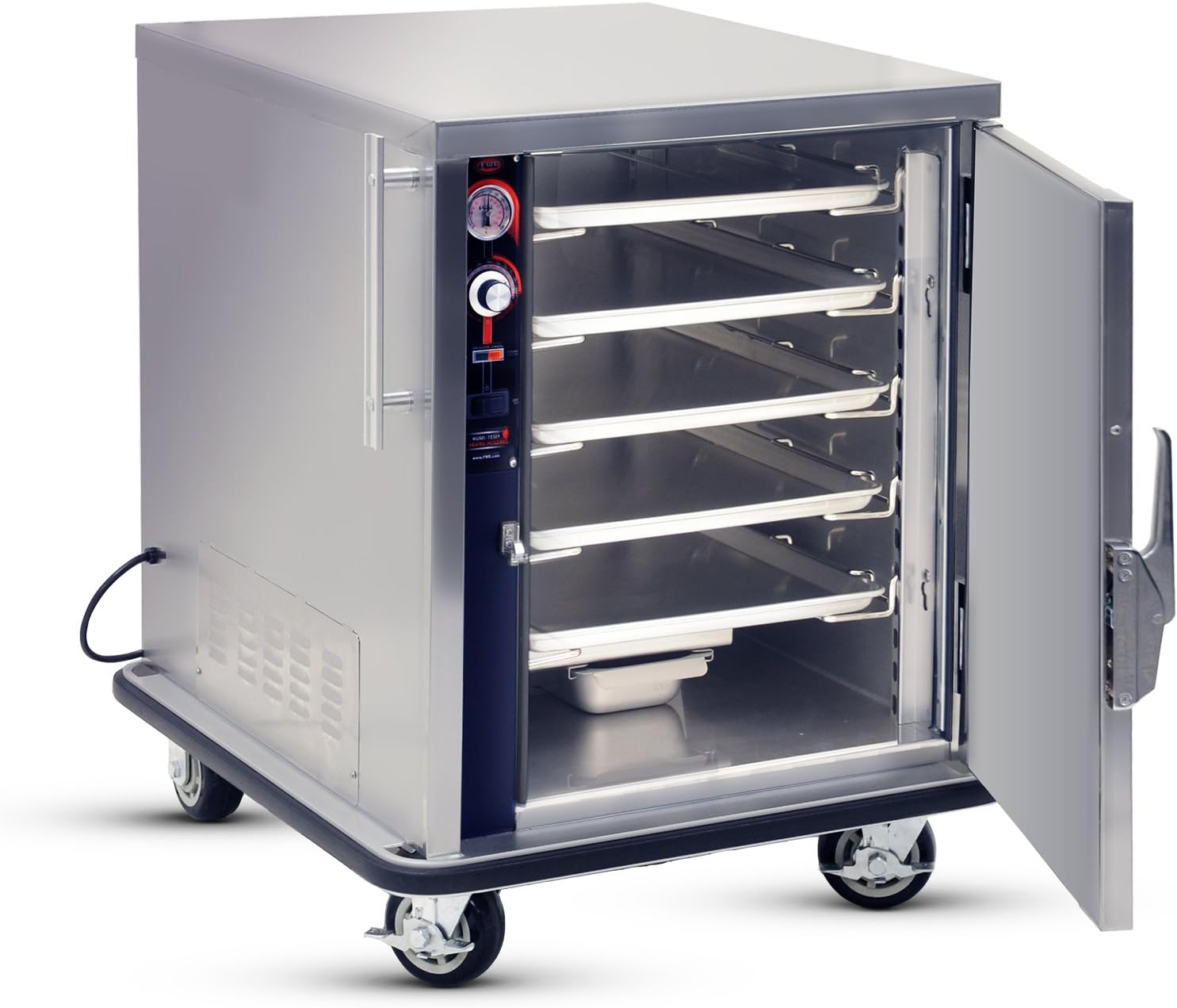 Food Warming Equipment TS-1826-7 Passive Heated Holding Tray Server Cabinet, Under-Counter