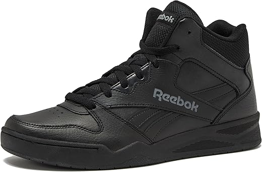 Reebok Men's BB4500 Hi 2 Sneaker, Black/Alloy, 9.5