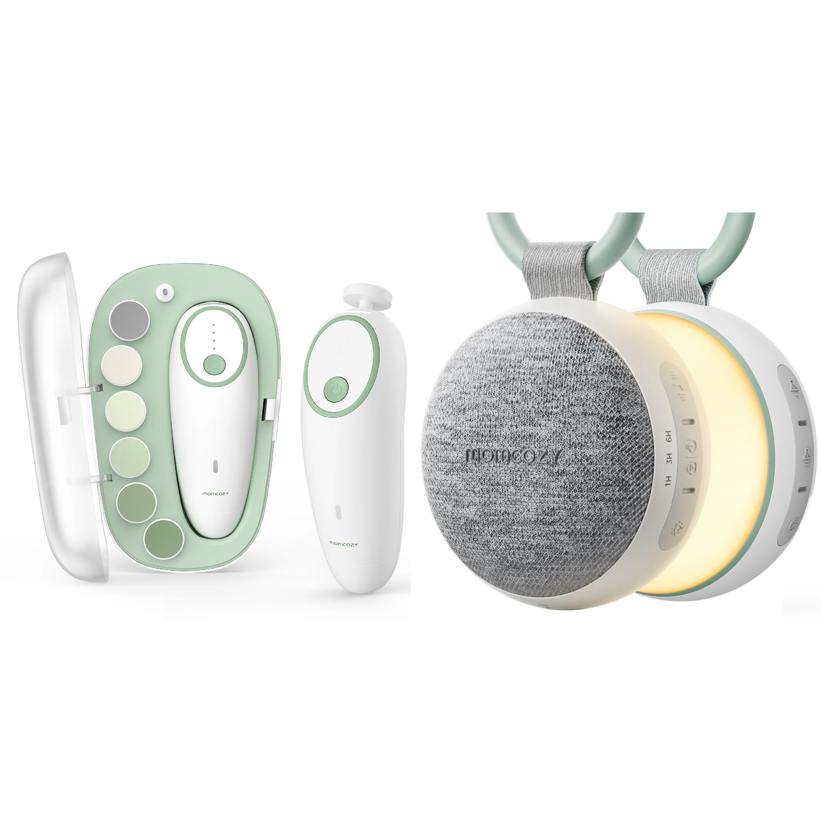 Momcozy Rumore Bianco Portatile & Elettrica Lima Unghie