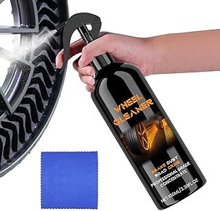 自動車ホイールクリーナー | 100ml ダスト除去剤 | ノースクラブ ホイールクリーナー | ブレーキ ほこり用 車両 屋内 屋外 ガレージ トラック SUV対応