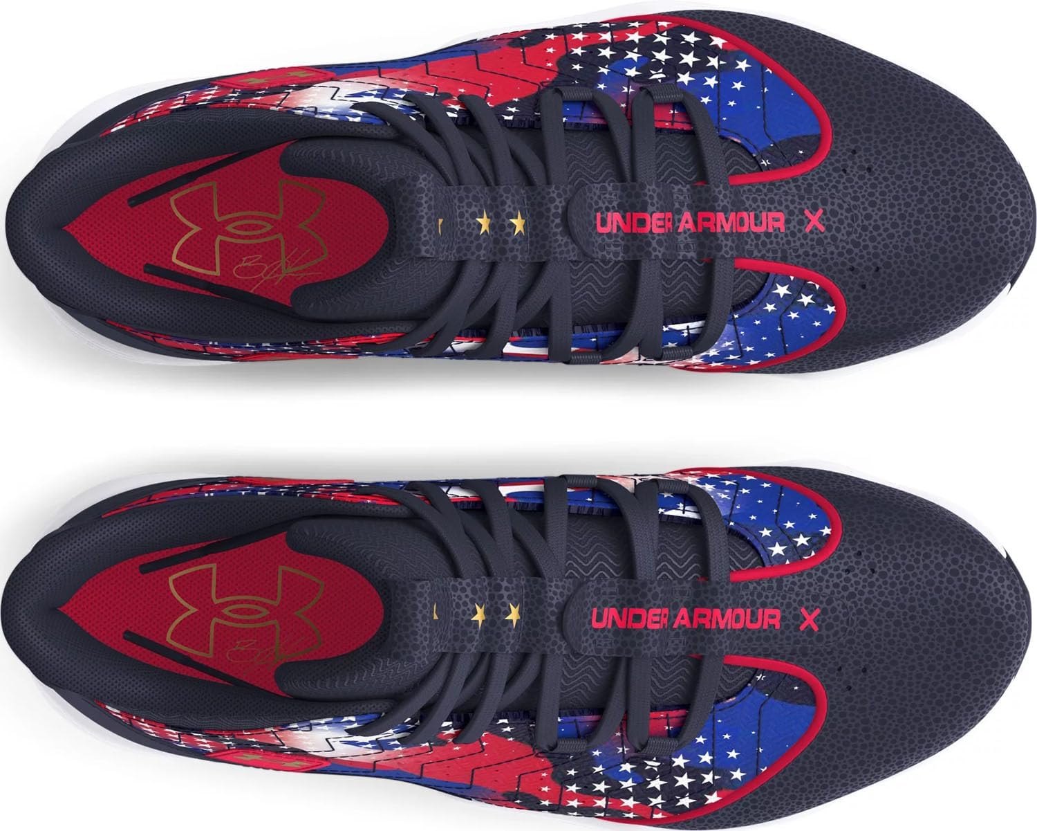 Under Armour Boy's Harper 9 USA Rubber Molded Baseball Cleats