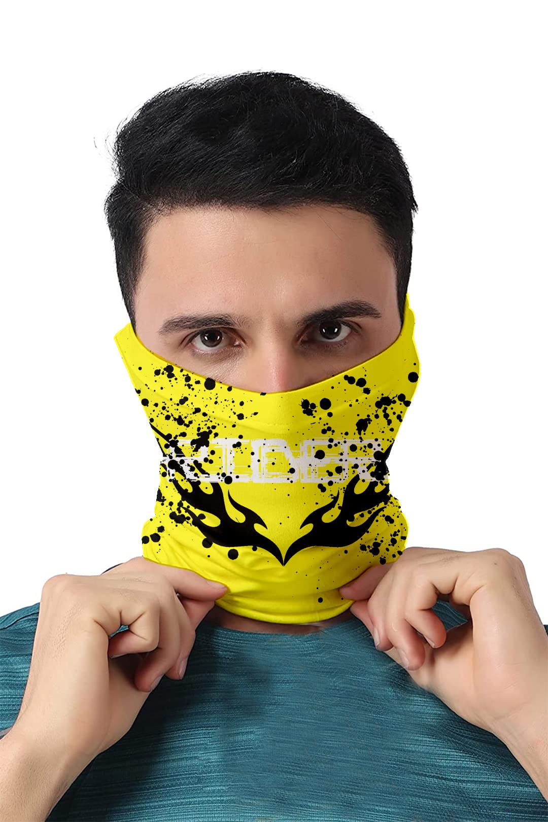 Grunge Racer Bandana Face Mask Men Women Polyester For Biker Riders Sun Protection Multipurpose Headband - Standard Size-image-10