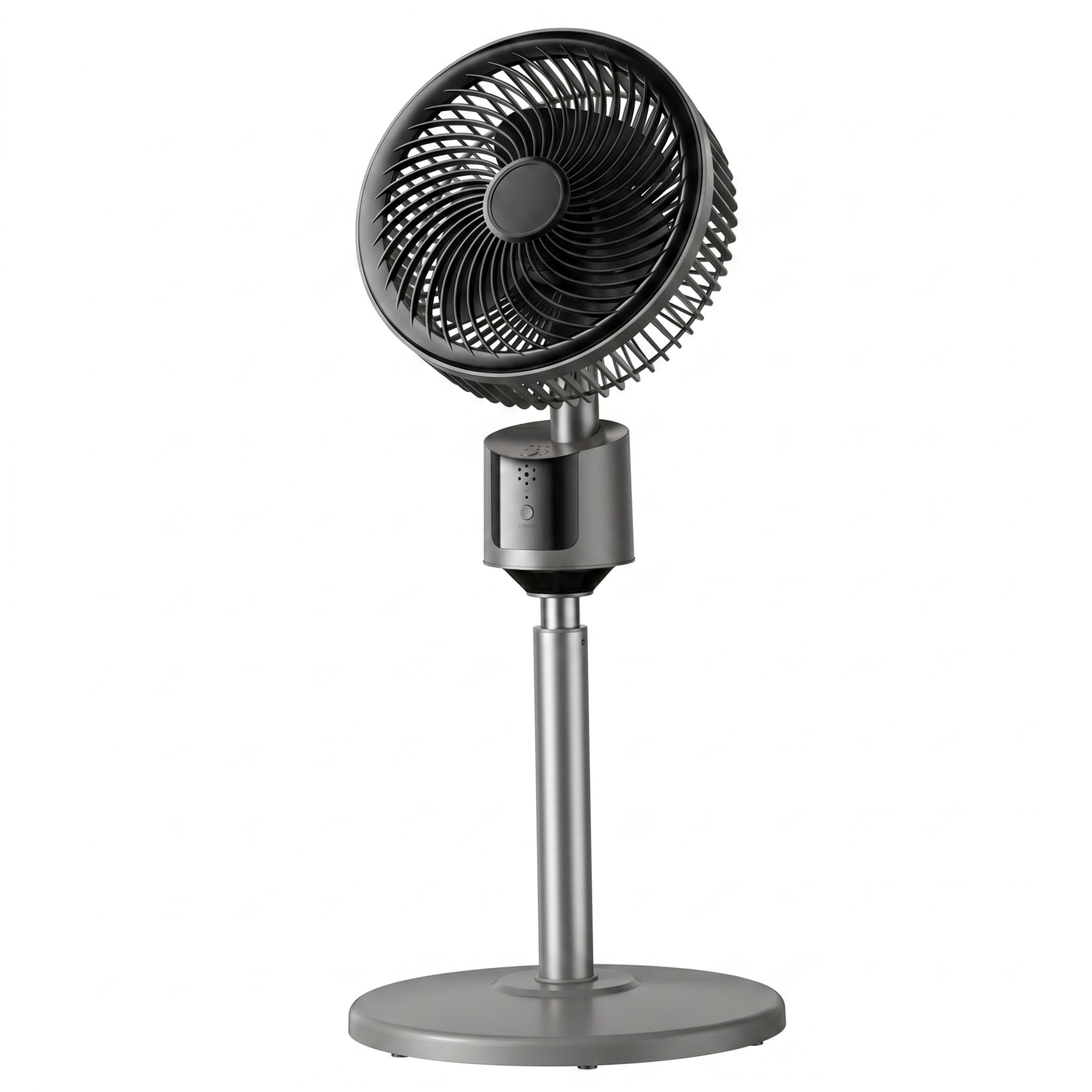 Ventilateur sur pied avec alimentation USB pratique pour bureau et maison