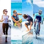 BEACOOL Polarized Sports Sunglasses for Men Women Baseball Running Cycling Fishing Softball Golf TAC Safety Glasses UV400