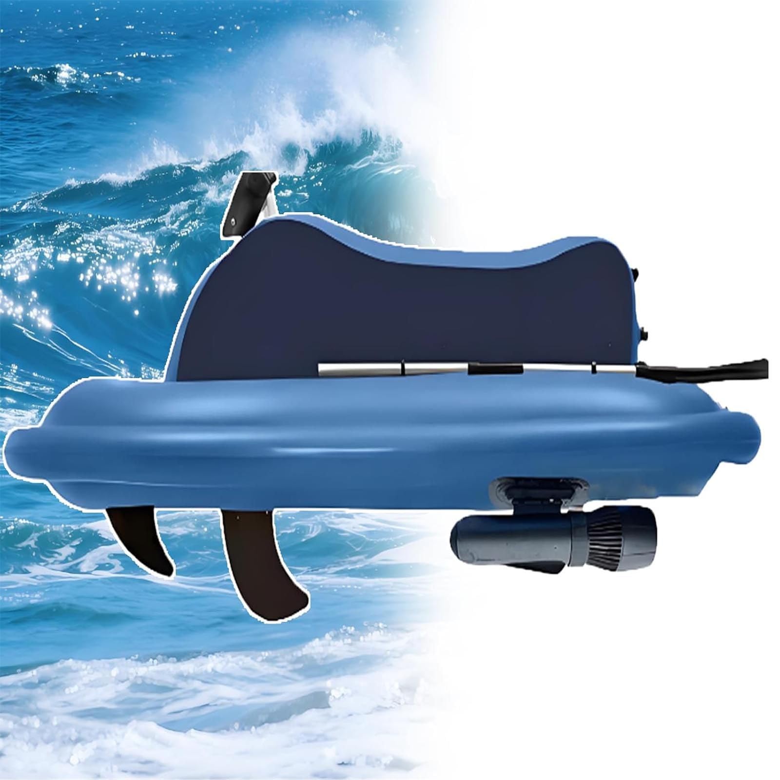 Duxmm 500W 3-In-1 Motorized Inflatable Watercraft And Underwater Scooter -16000Mah