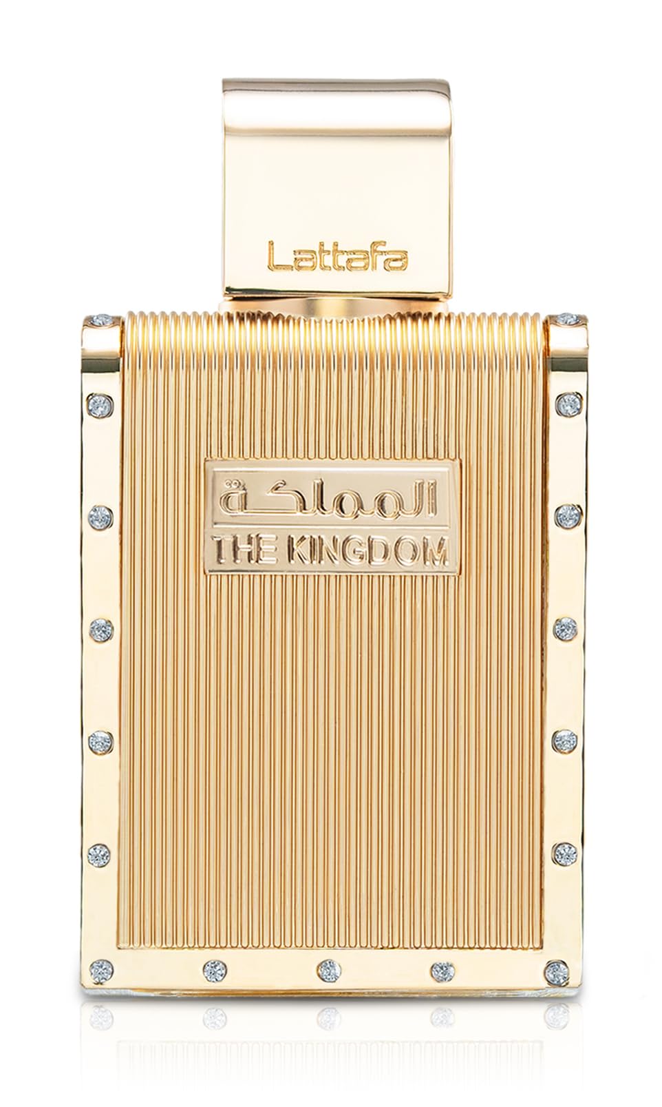 LattafaThe Kingdom Eau De Parfum Spray for Men, 3.4 Ounce