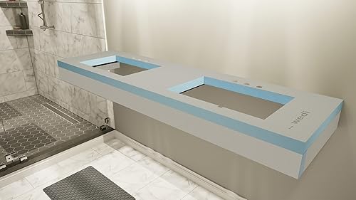 The Original Free Floating Vanity Kit with Wedi Boards® -