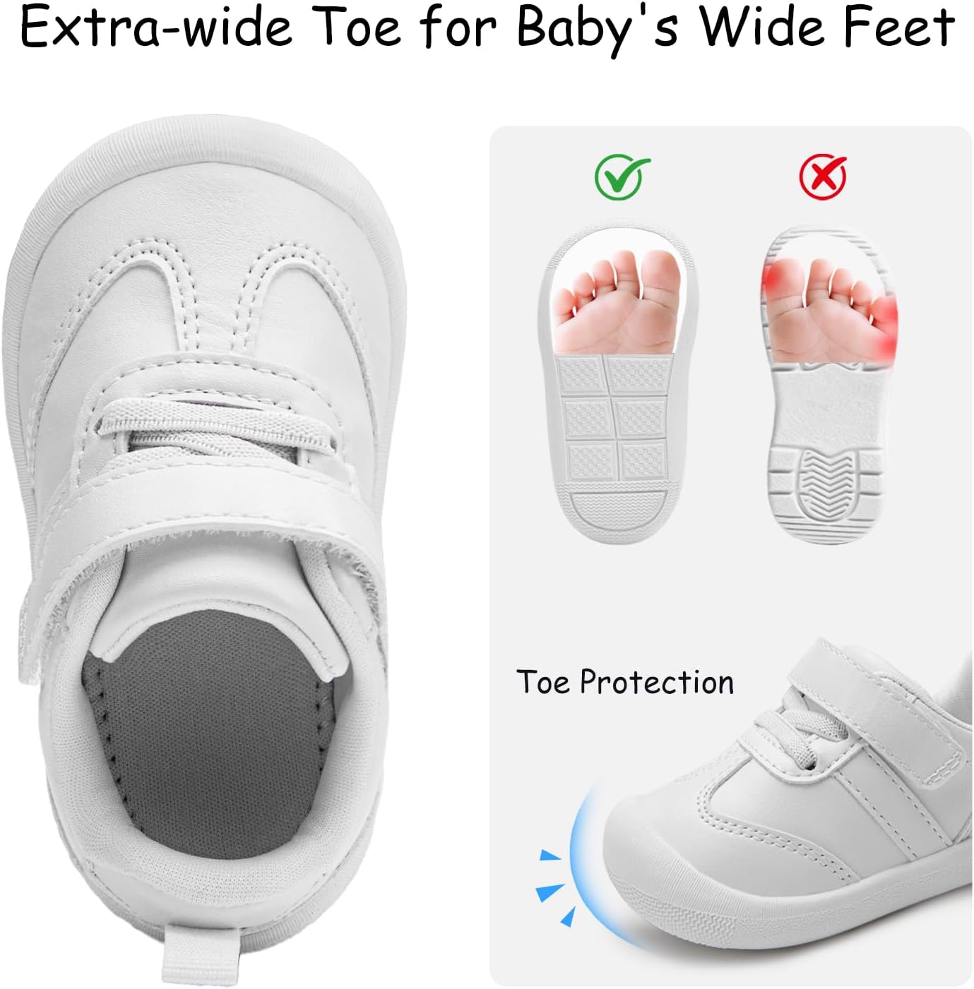 Baby Zero Drop Shoes Boy Girl First Walking Shoes 6-30 Months