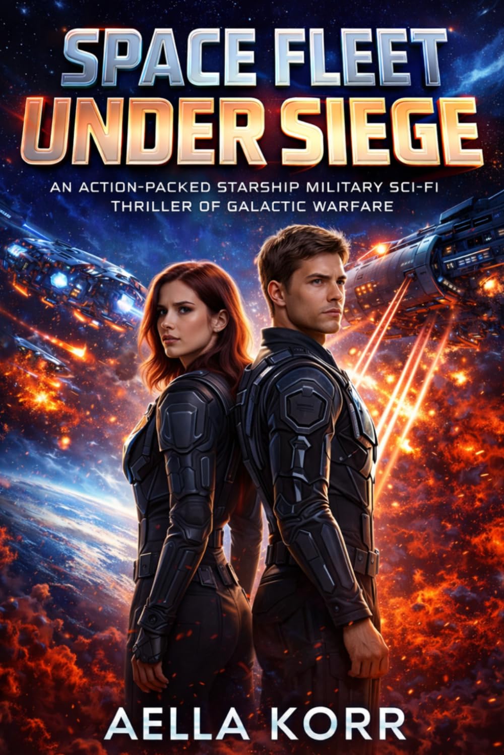 Space Fleet Under Siege: An Action-Packed Starship Military Sci-Fi Thriller of Galactic Warfare