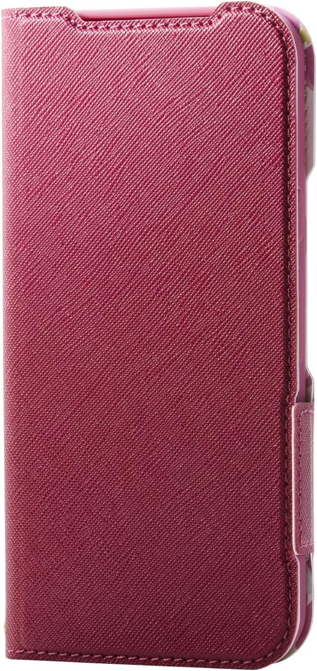 Elecom PM-P251PLFUJNV Google Pixel 9a Case, Cover, Notebook-Type, Soft Leather, TPU, Shock-Absorbing, Lightweight, Thin, Card Storage Pocket, Stand Function, Wireless Charging, Built-in Magnet Navy