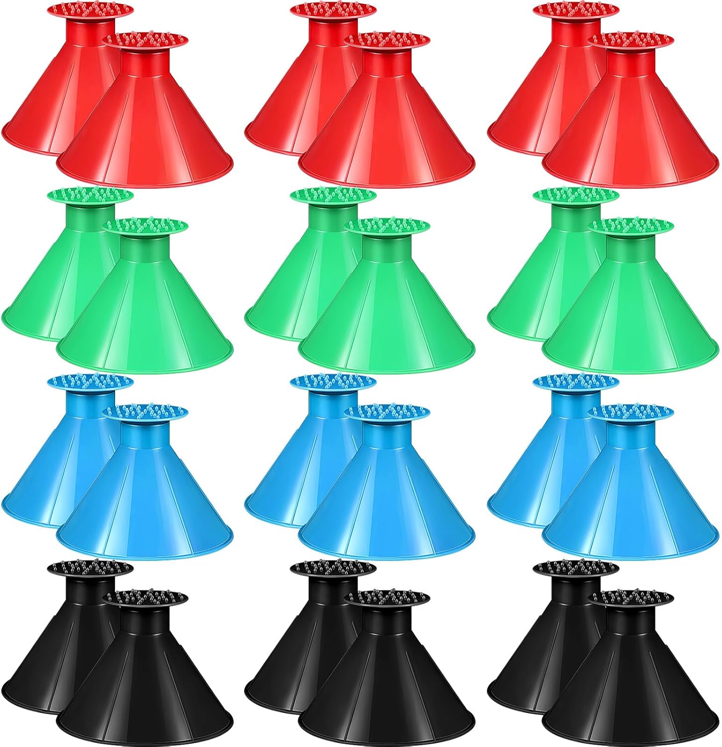 Gisafai 24 Pcs Magical Ice Scrapers for Car Windshield