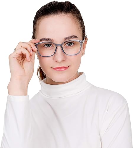 Miniatura 5 de LifeArt - Anteojos con filtro de luz azul para hombres y mujeres, previenen la fatiga visual, para leer en la computadora y para ver televisión