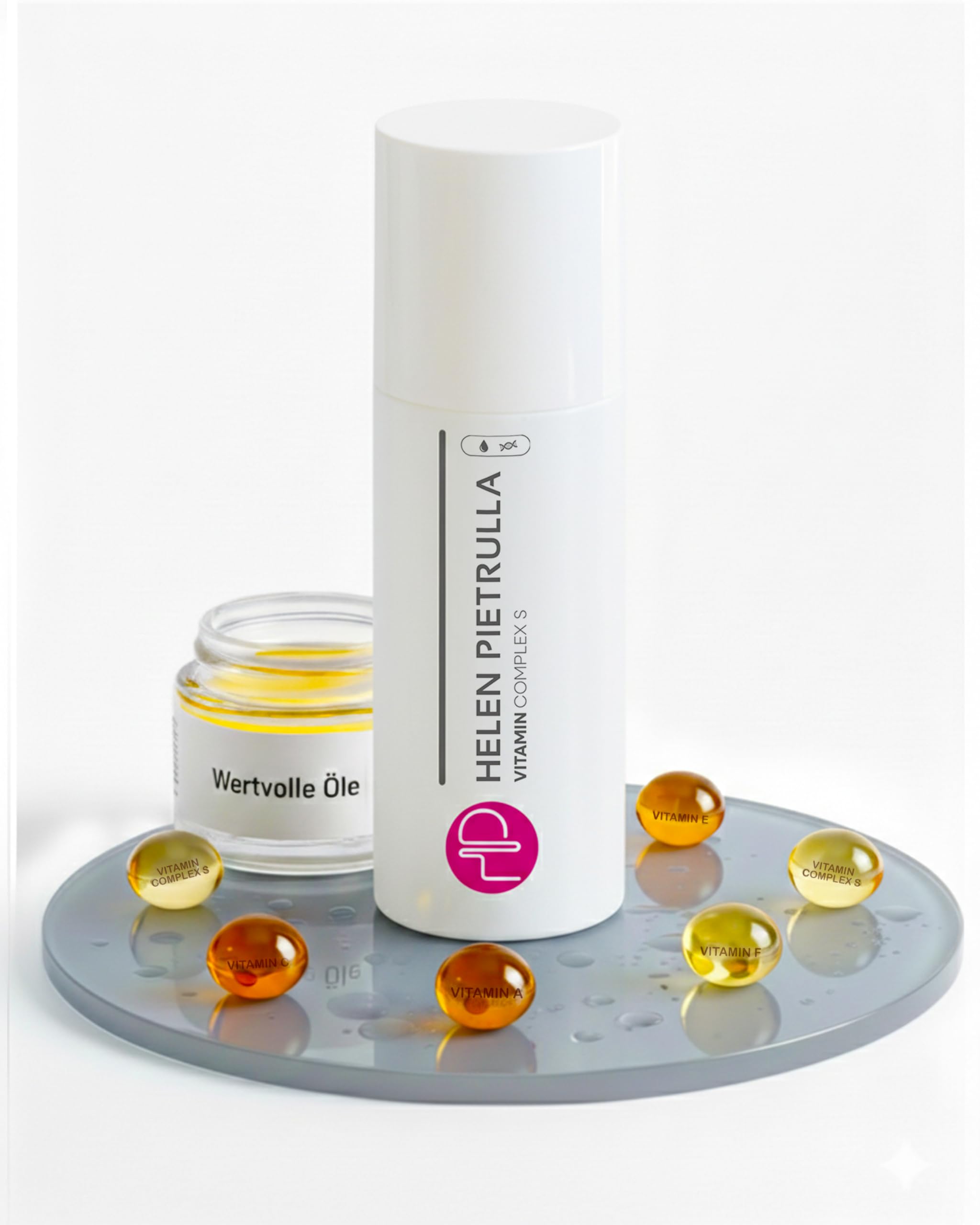 Helen Pietrulla – Vitamin Complex S 100 ml Gesichtscreme mit Vitamin A, C, E, F & wertvollen Ölen – Anti-Aging Tages- und Nachtpflege für trockene, anspruchsvolle Haut